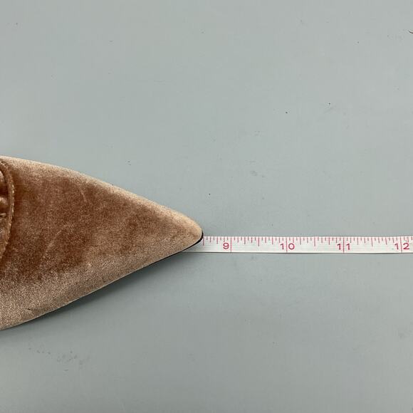 NEW Jeffrey Campbell Women’s Florette Crushed Velvet Boots Brown Size 5 - Picture 6 of 10